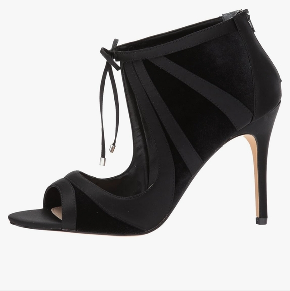 Nina Cherie Illusion Sandal Heel Sz: 7.5 - Black - Picture 8 of 16